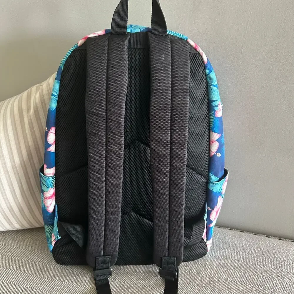 Vaschy all over tropical print backpack​